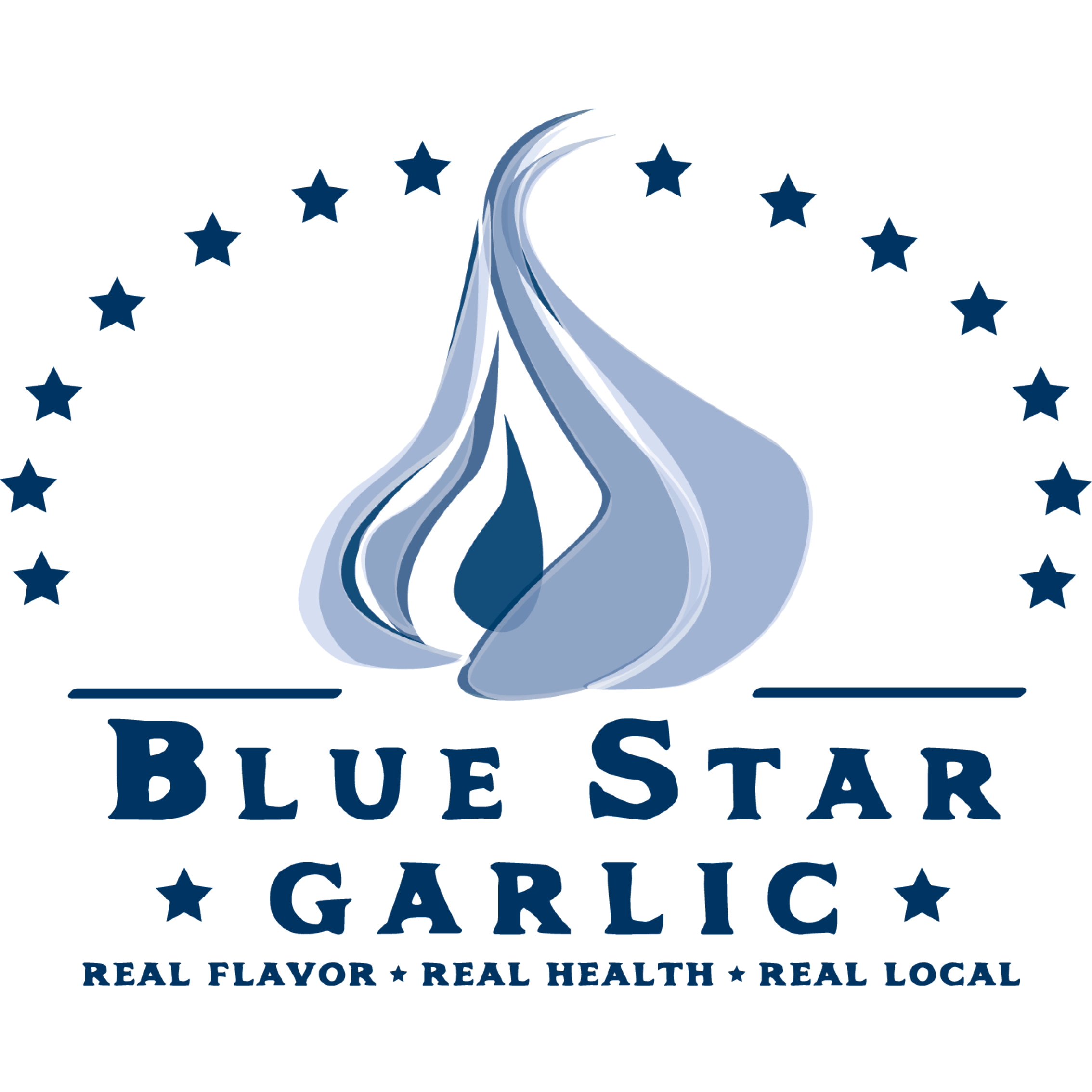 Blue Star Garlic Logo